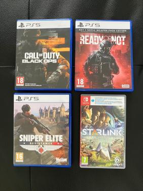 Playstation 5 en Switch games te koop