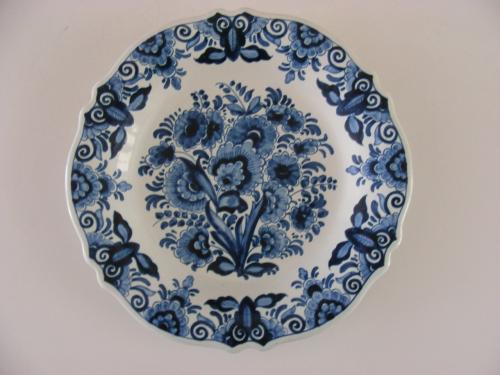 Delftsblauw wandbord