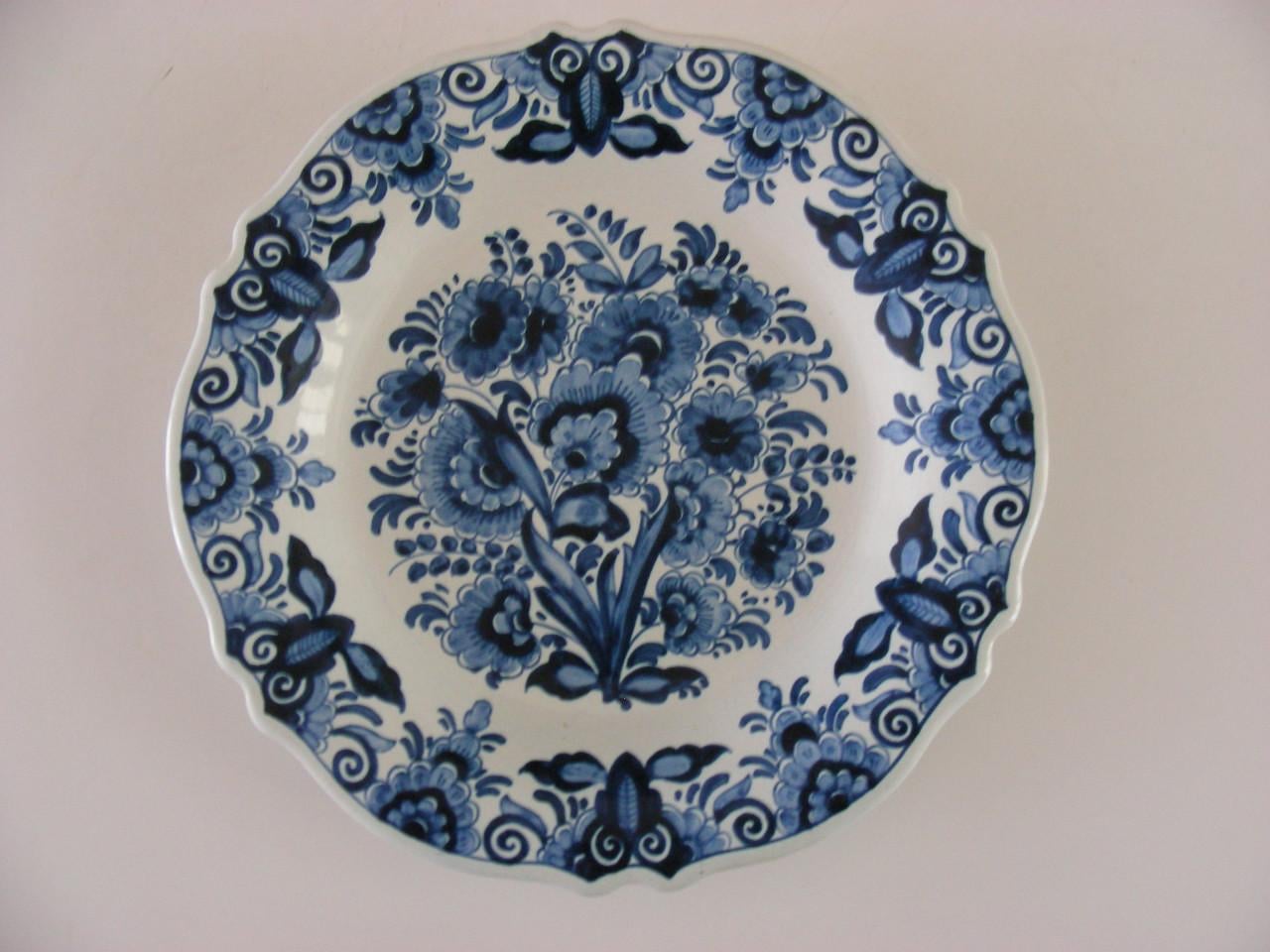 Delftsblauw wandbord