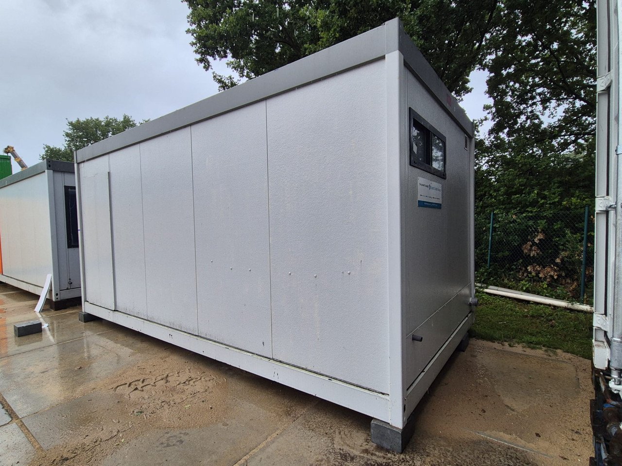 6x3m sanitair-unit / toiletunit / woonunit / camping toilet