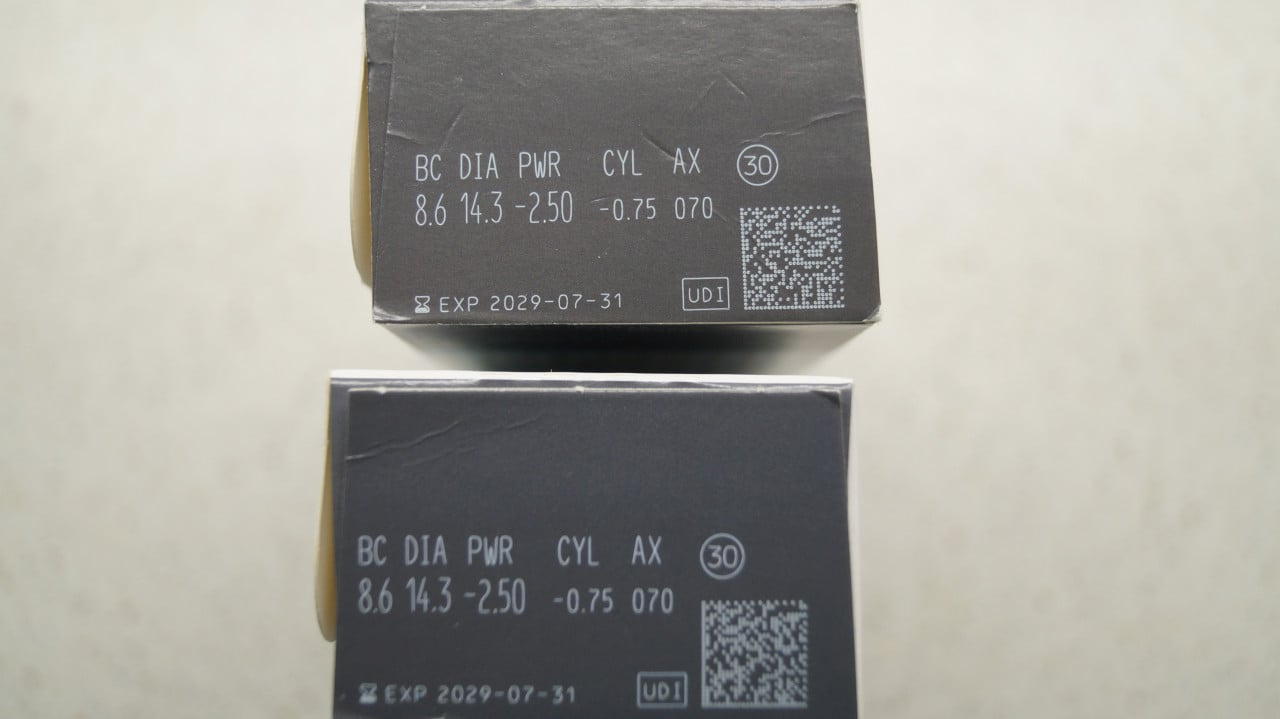Contactlensen 8.6 14.3 -2.50 -0.75 070