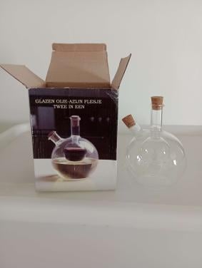 Olie azijn tafelflesje