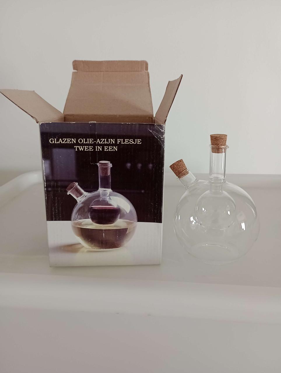 Olie azijn tafelflesje