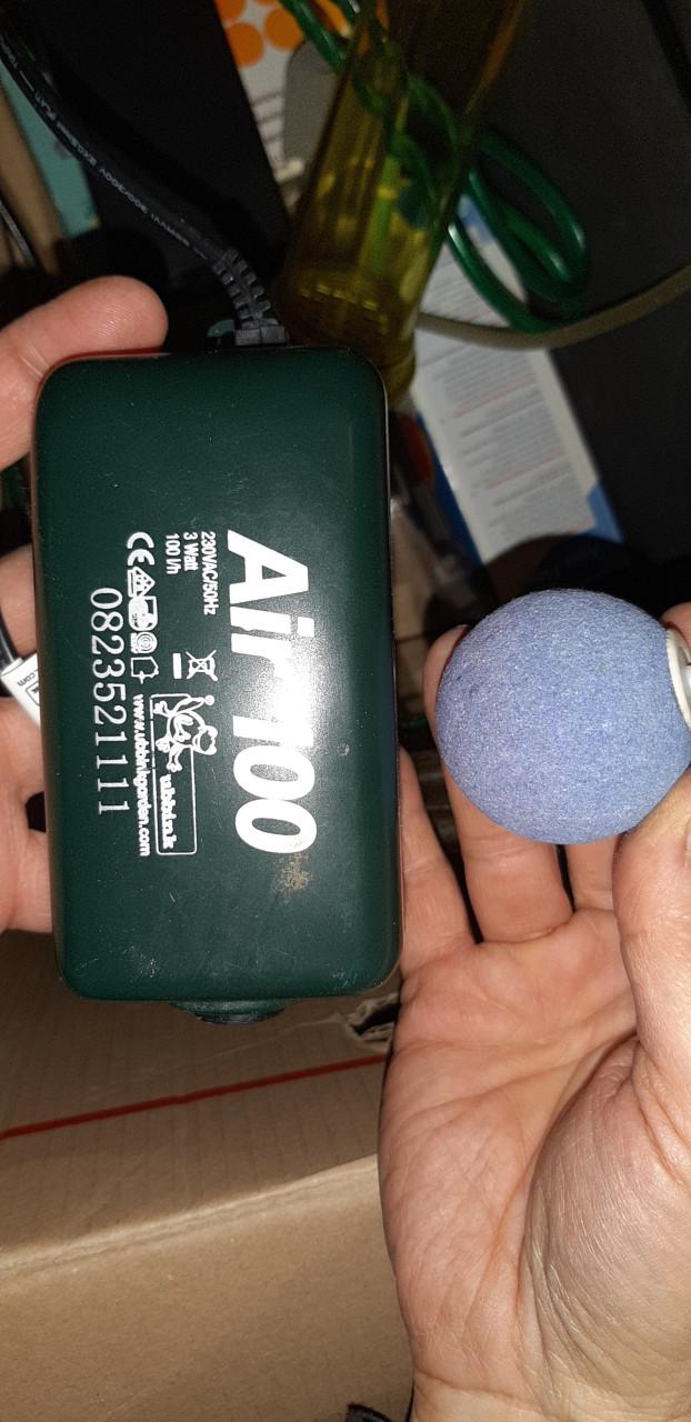 Leeg aquarium + spullen