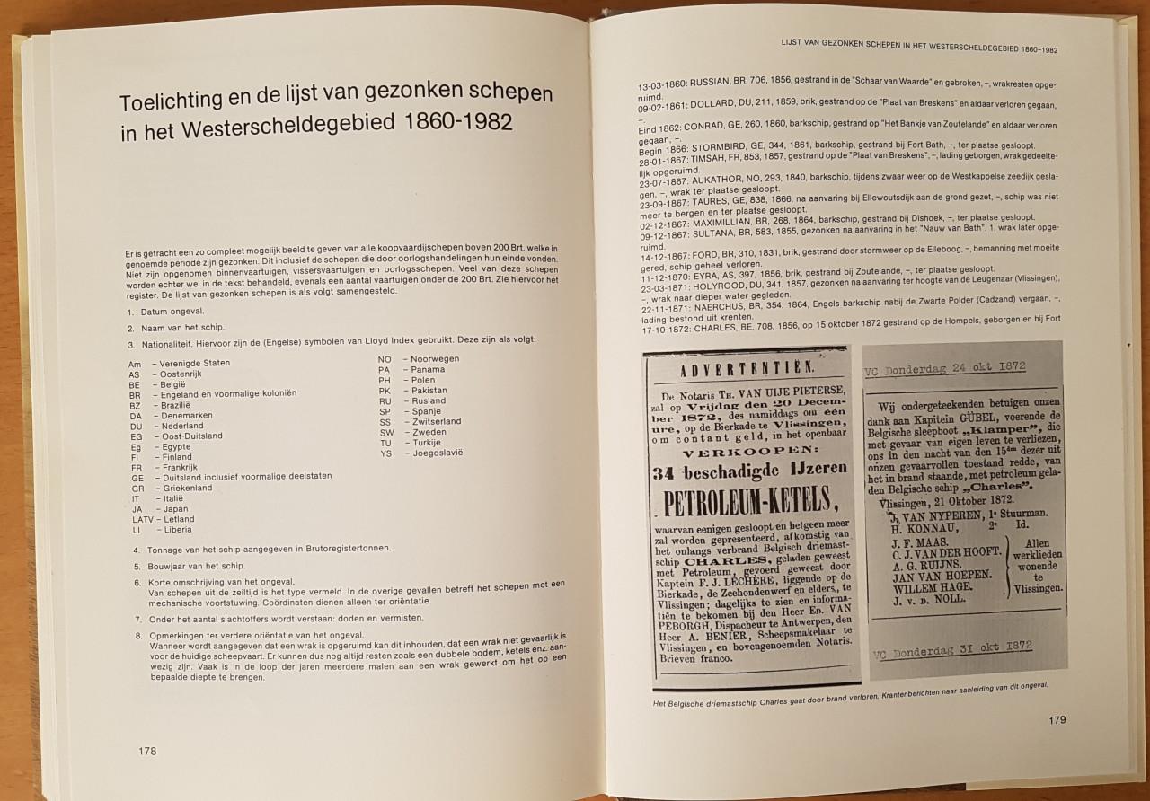 DE WESTERSCHELDE BIJ STORM EN MIST - C Heijkoop - 1983