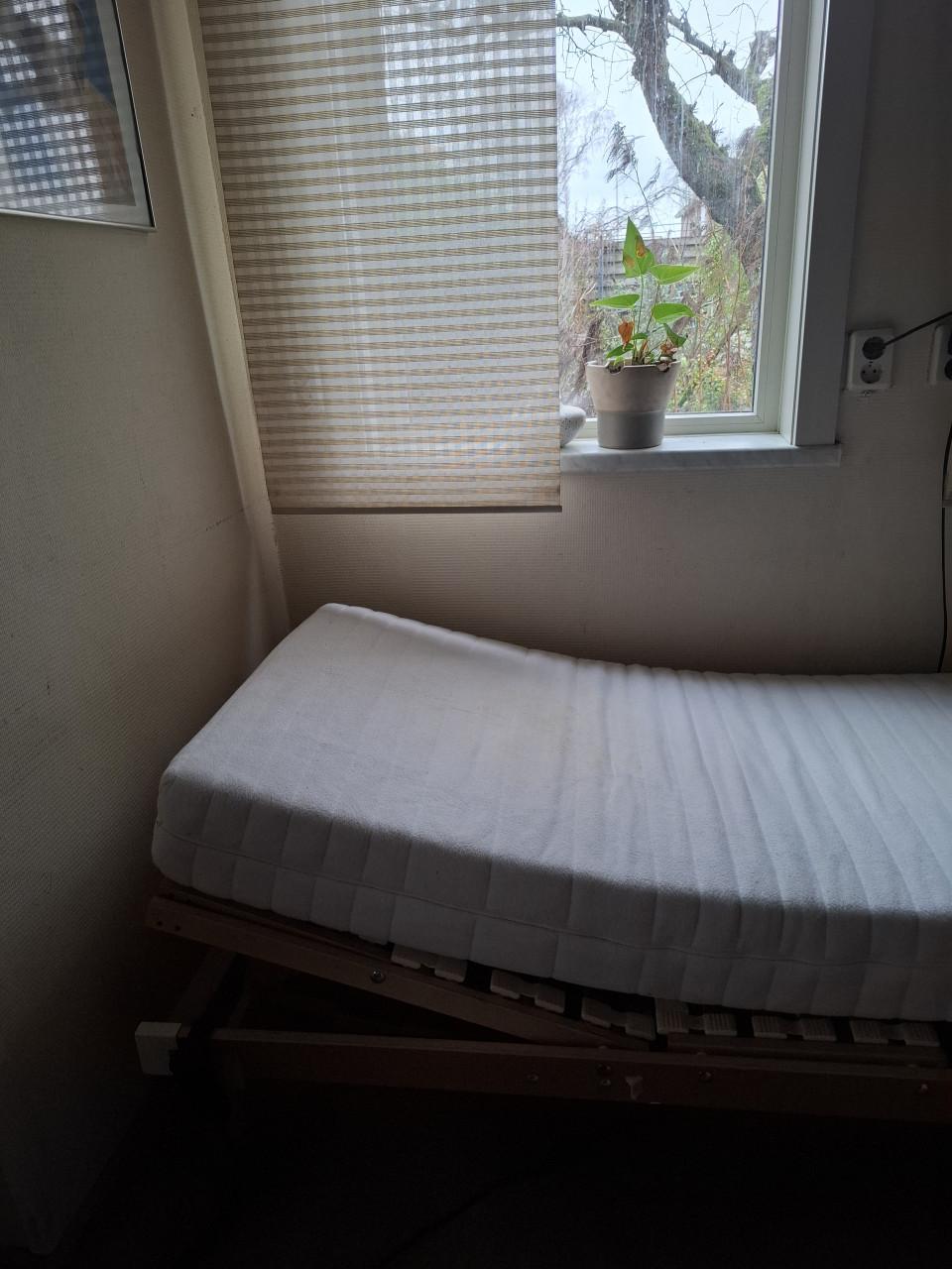 1 pers. 80/200 bed met motor.