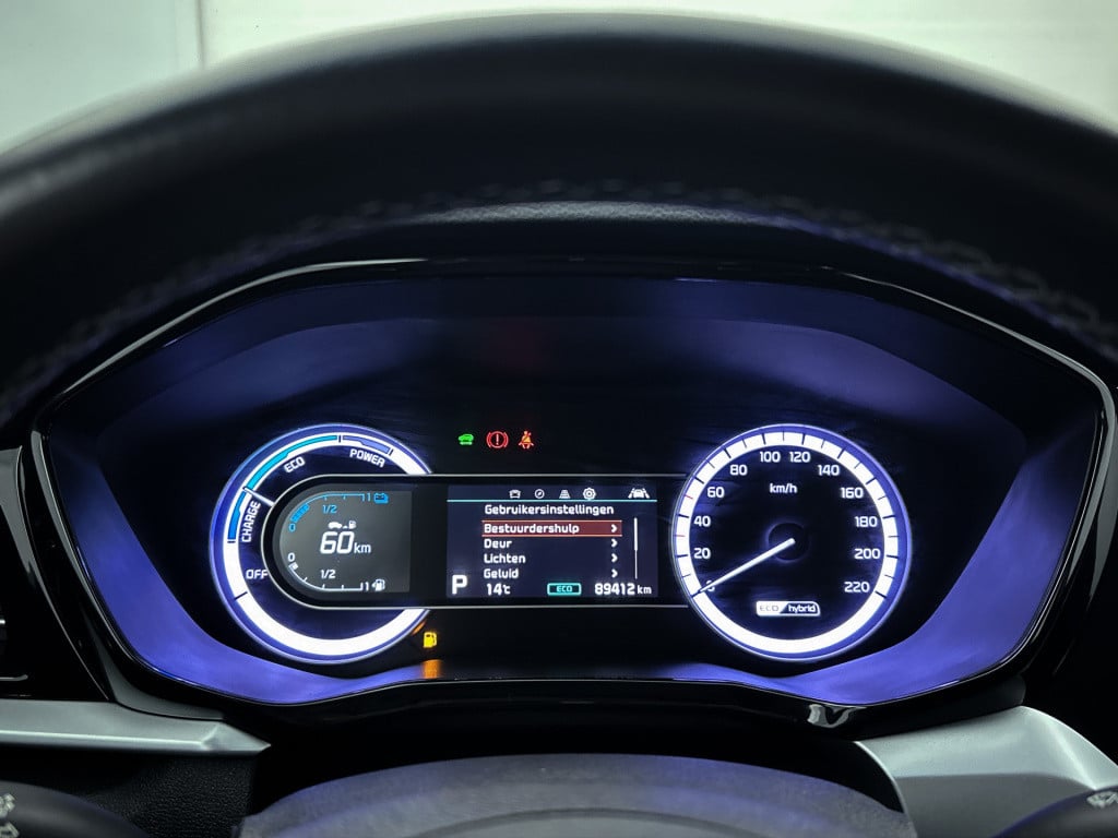 Kia Niro 1.6 gdi hybrid dynamicline | half leder/stof | navigatie | parkeer