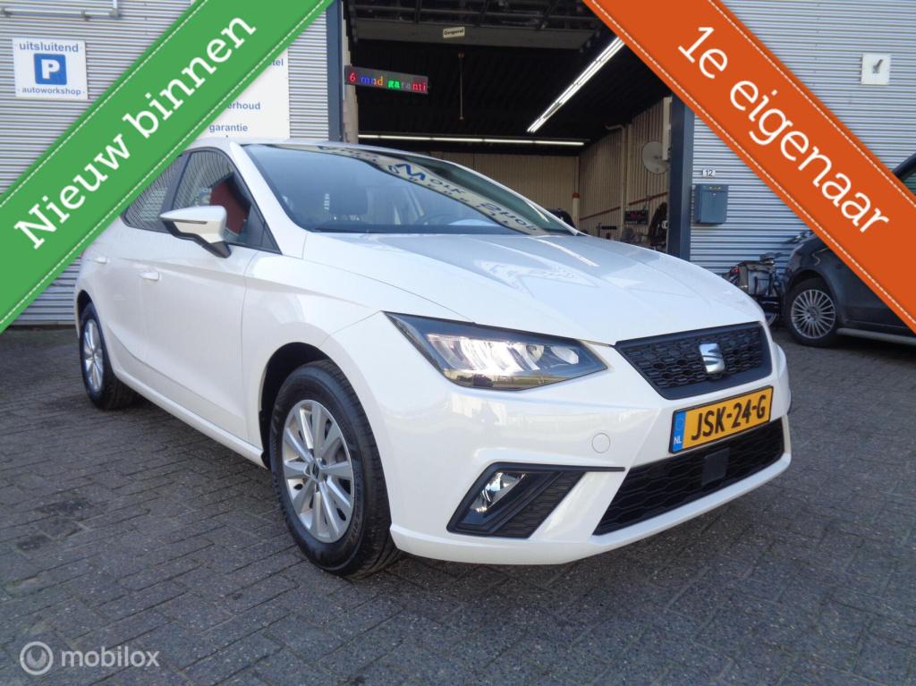 Seat Ibiza 1.0 mpi reference/airco/led/pdc/carplay/lm velgen/1st eig/slecht