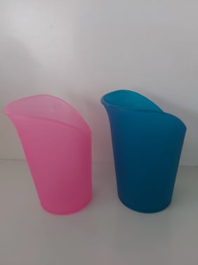 2 z.g.a.n. drinkbekers met neusuitsparing