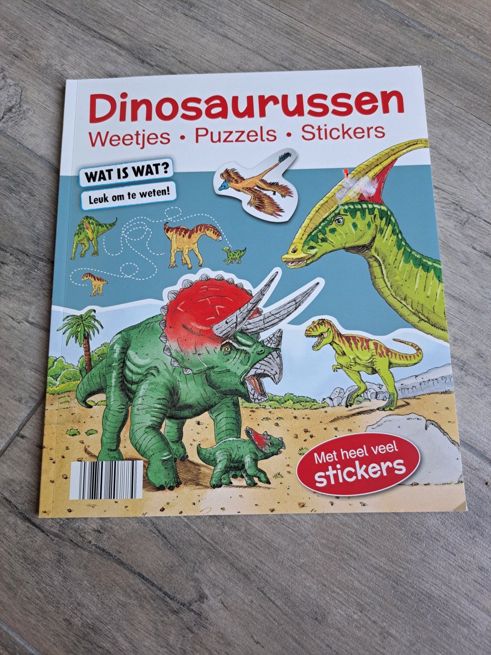 Dinosaurussen Weetjes Puzzels Stickers