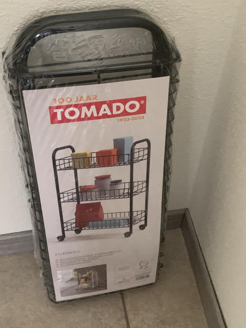 Nieuwe opberg trolly