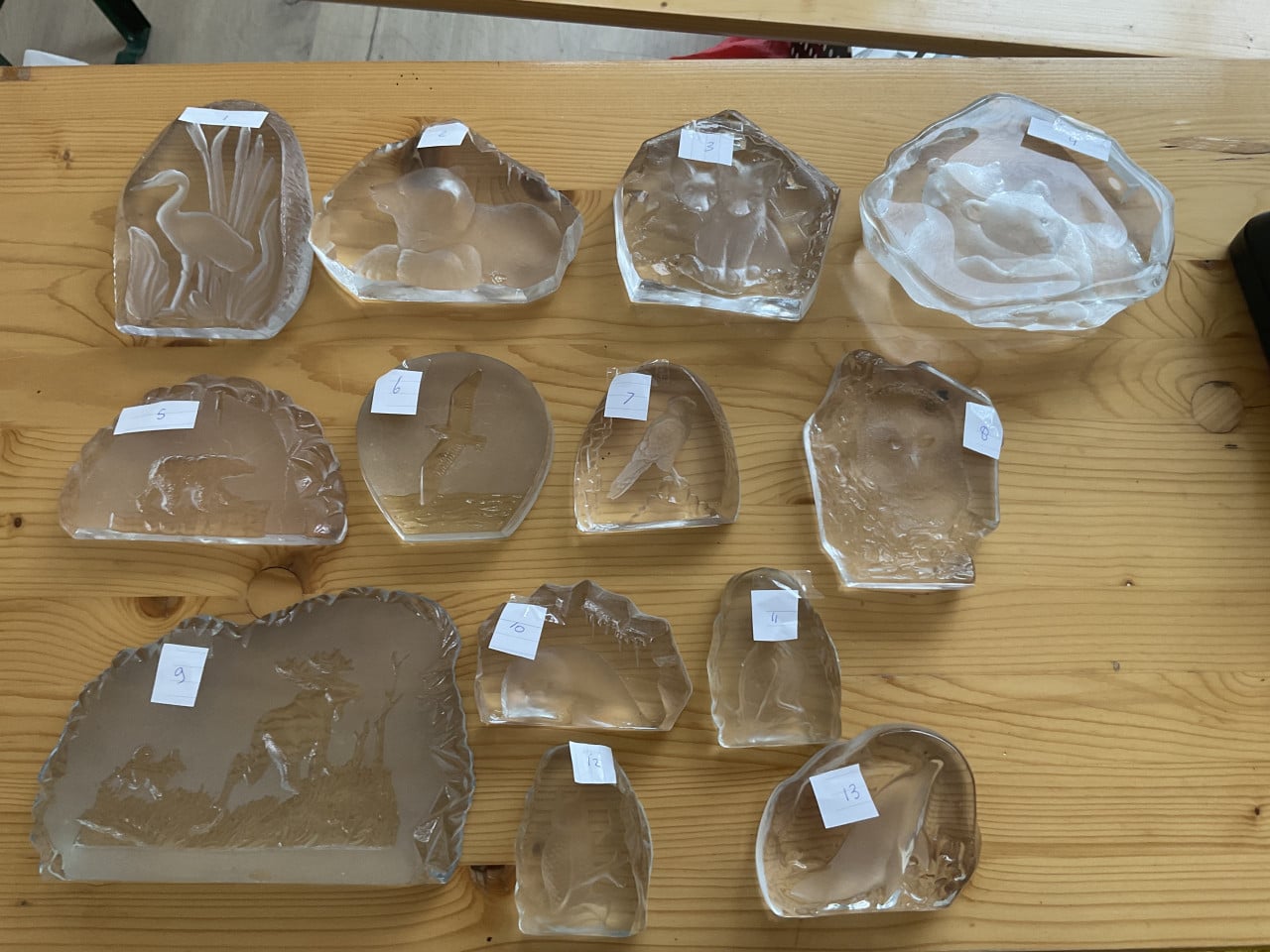 Glas met dierenafbeelding