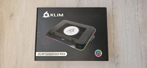 Laptop Koeler - KLIM Turbofrost MAX - Nieuw in doos