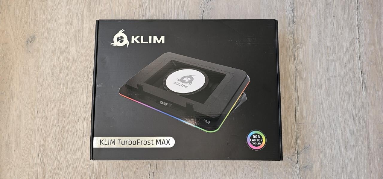 Laptop Koeler - KLIM Turbofrost MAX - Nieuw in doos