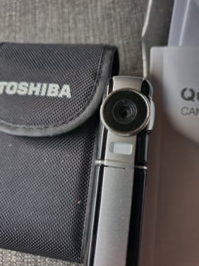 Werkende Toshiba Camileo S10 Full HD digitale video camera....
