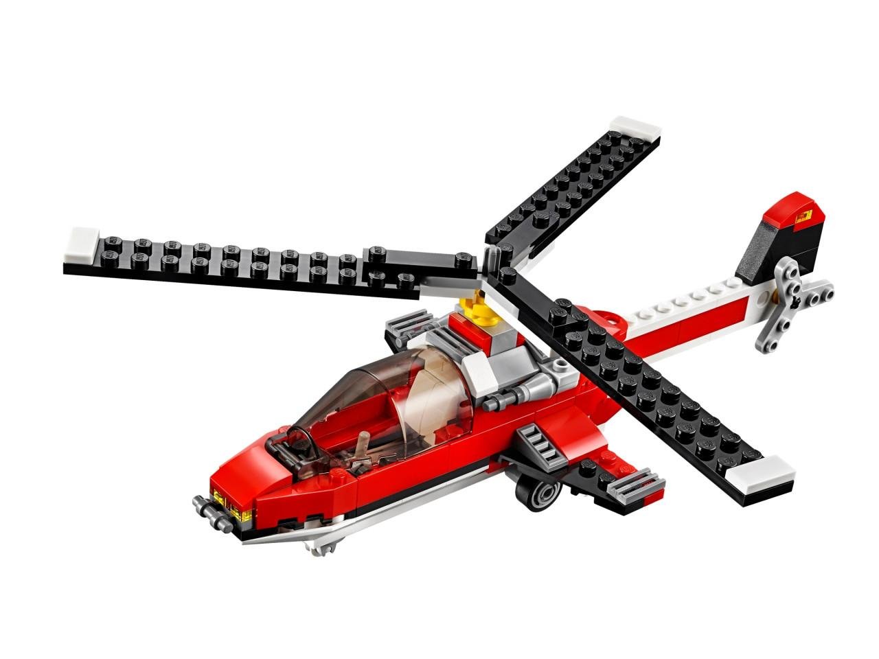 Lego Creator 31047: Propellervliegtuig, watervliegtuig of een helikopter