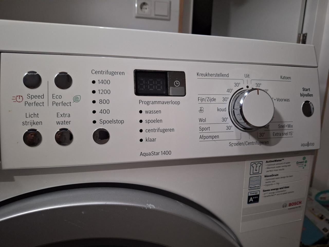 Wasmachine Bosch Aventixx 7 - kapotte schokdempers