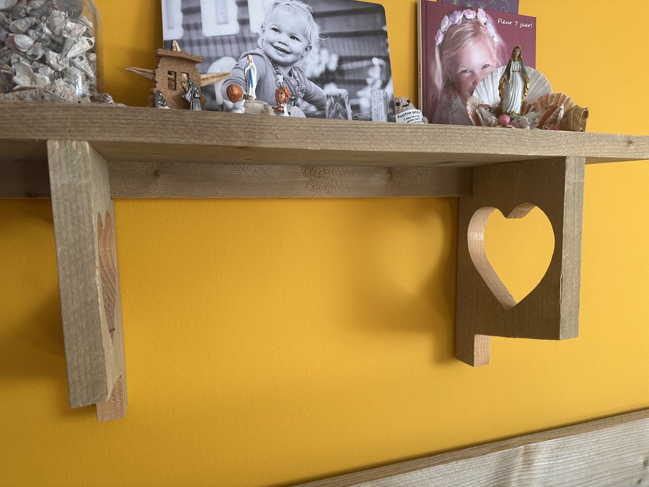 Steigerhouten bed, perfecte staat