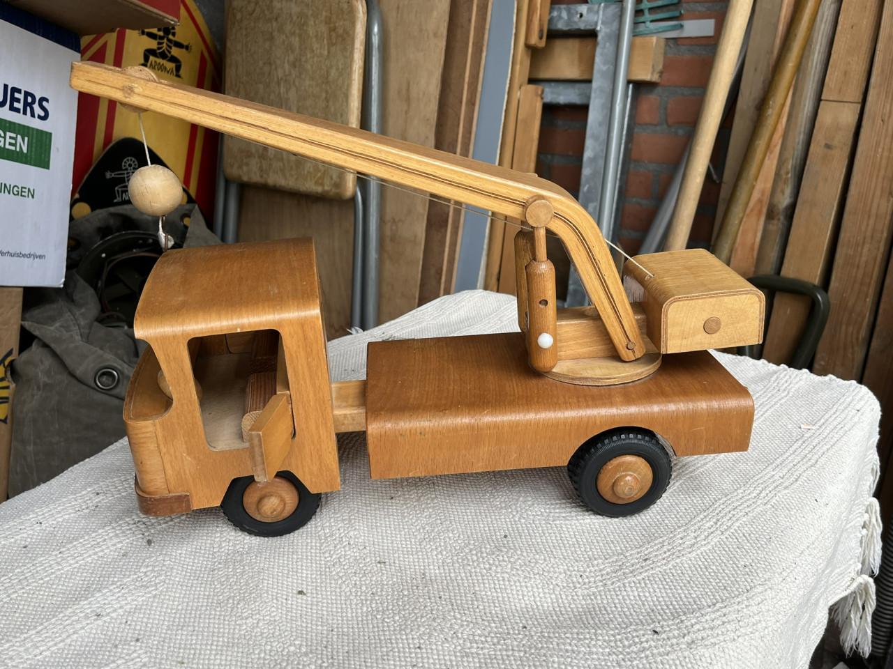 Kraanwagen hout DDR FWF