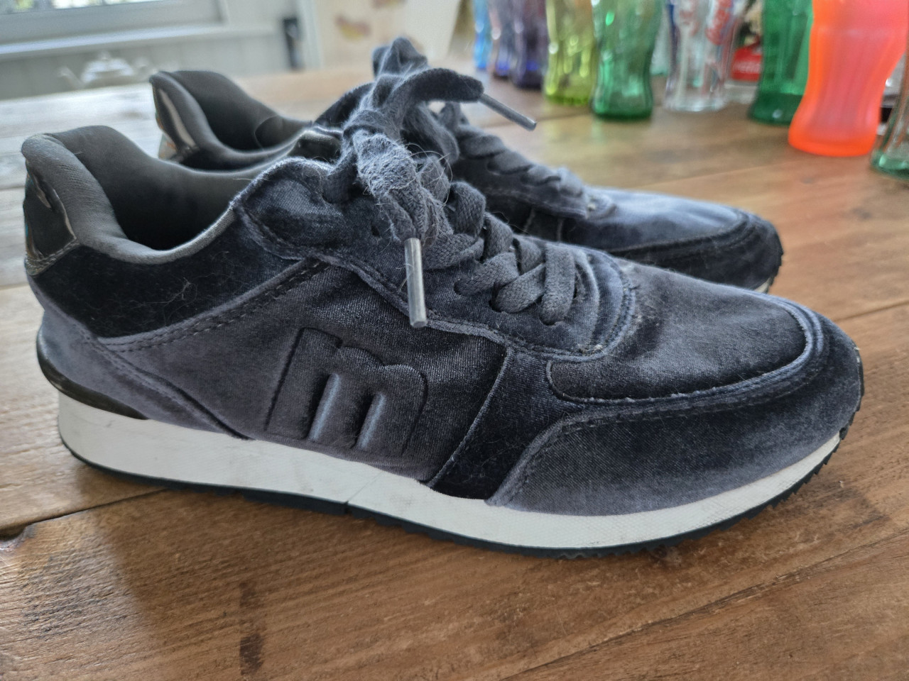 Mustang dames sneakers blauw maat 38