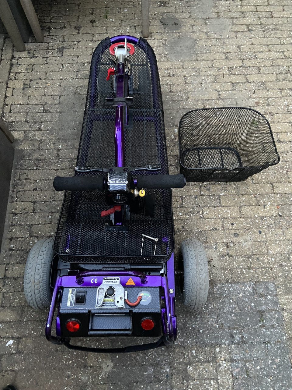 Opvouwbare/ demontabele scootmobiel