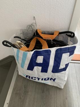 Zak kleren hangertjes