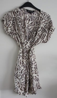 Dierenprint jurk  maat s