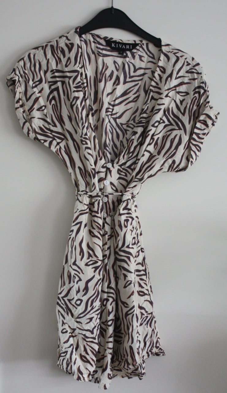 Dierenprint jurk  maat s