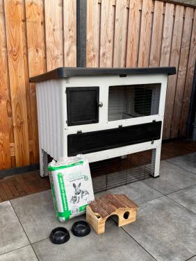 Compleet konijnenhok