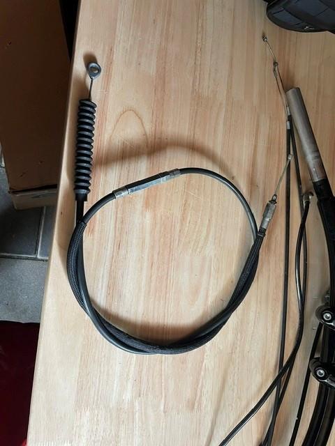 Harley Davidson stuur + kabels