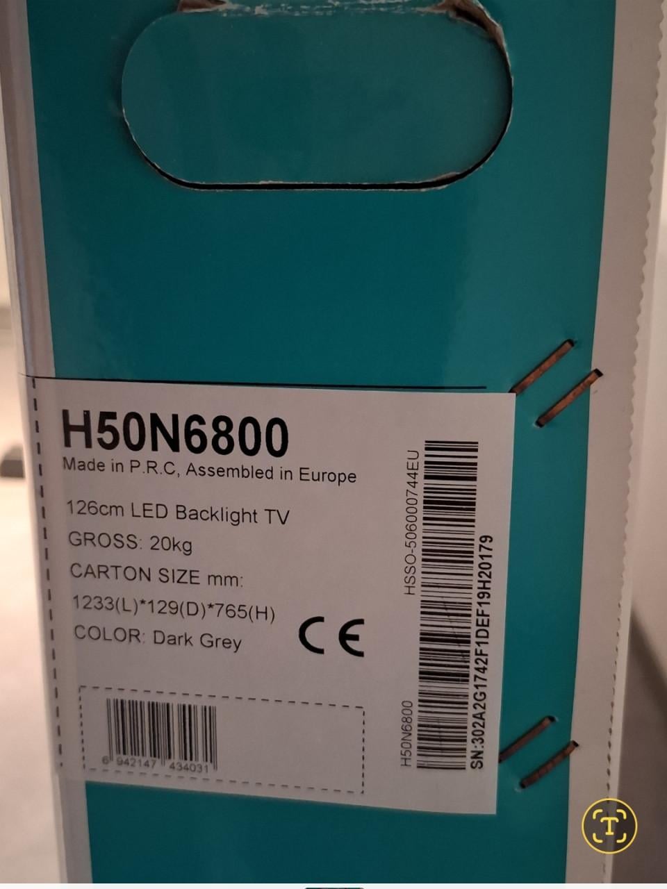 Hisense H50N6800