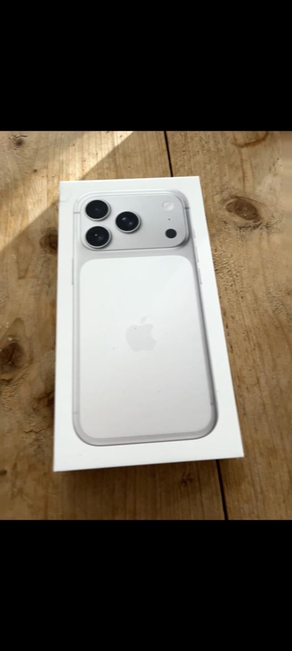 Iphone 17 pro zilver 512gb nieuw