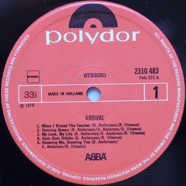 Lp Abba - Arrival