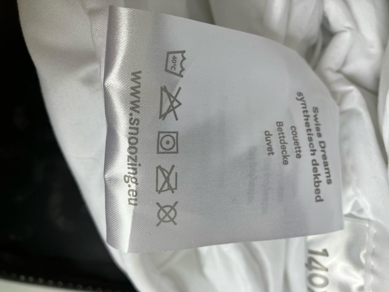 Een persoons nieuw dekbed van Snoozing