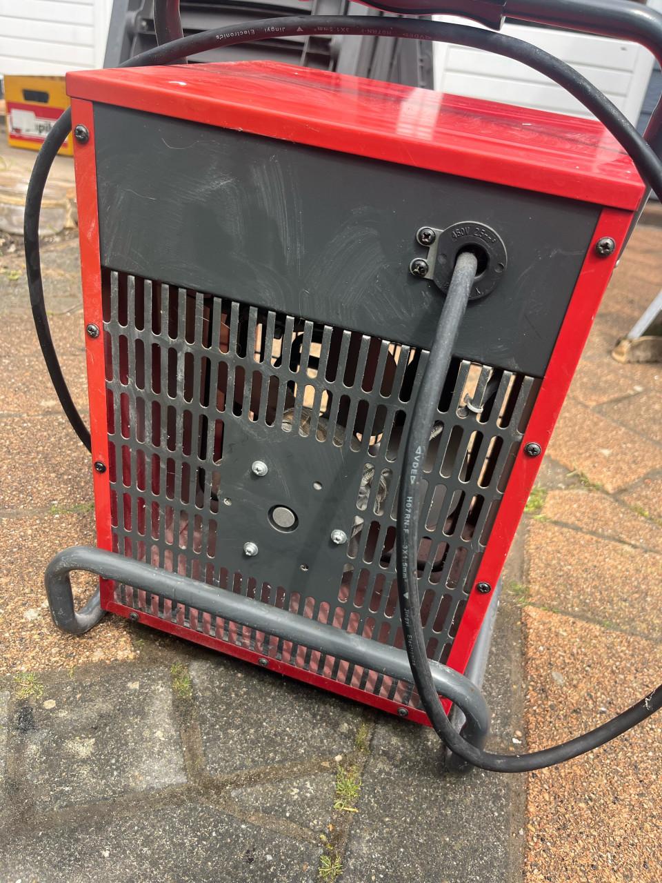 Werkplaatskachel 3000watt