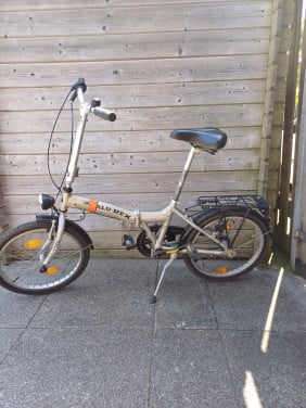 Alu-rex vouwfiets aangeboden.