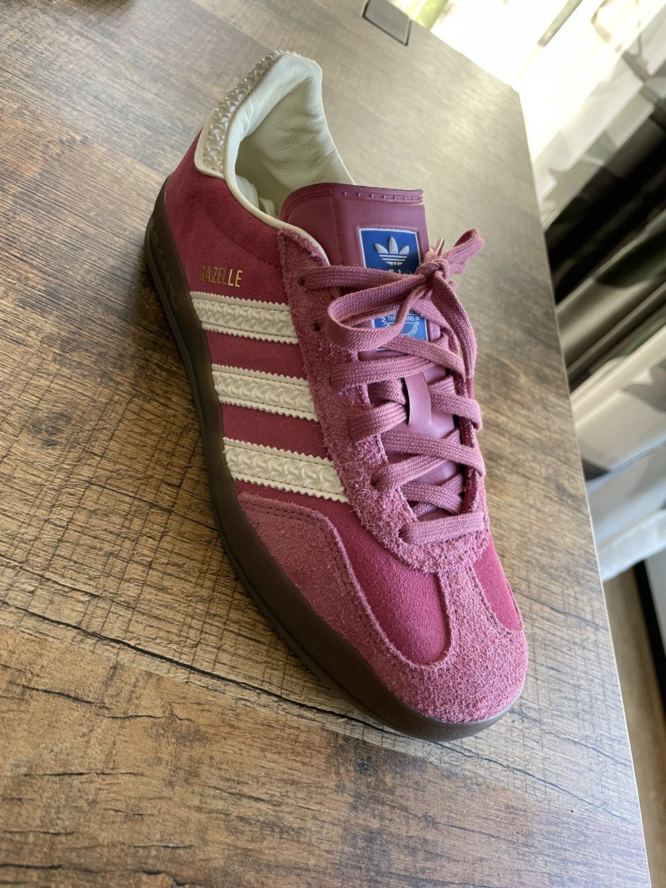 Adidas Gazelle pink maat 40 2/3