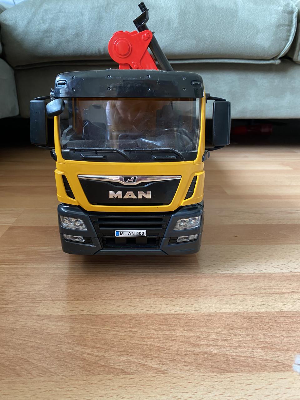 Bruder Man takelwagen