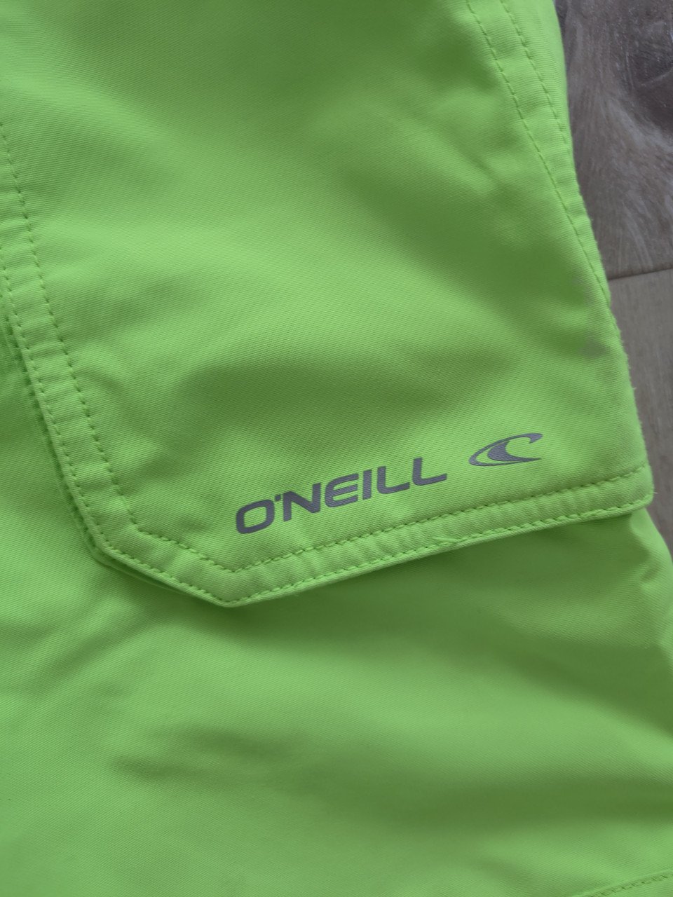 Prachtige groene skibroek van O'Neill, 128. Wintersportbroek.