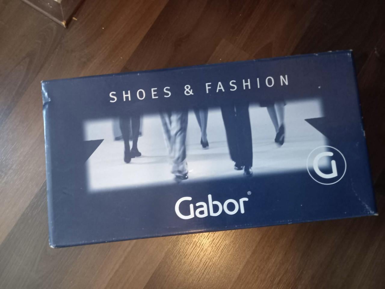 Gabor zwarte pumps met lage hak