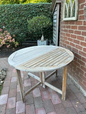 Ronde tuintafel