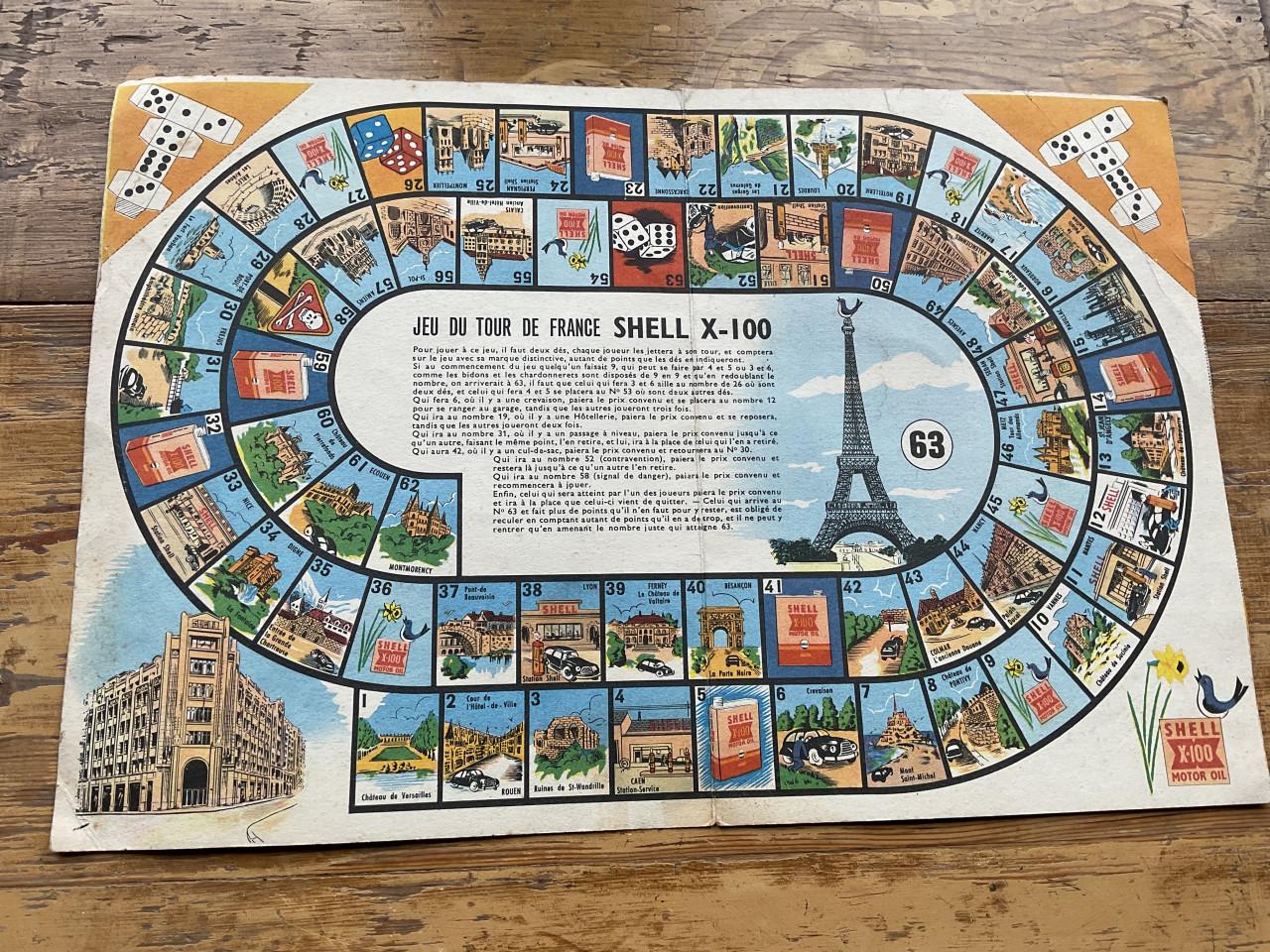 Shell X 100 Tour de France spel