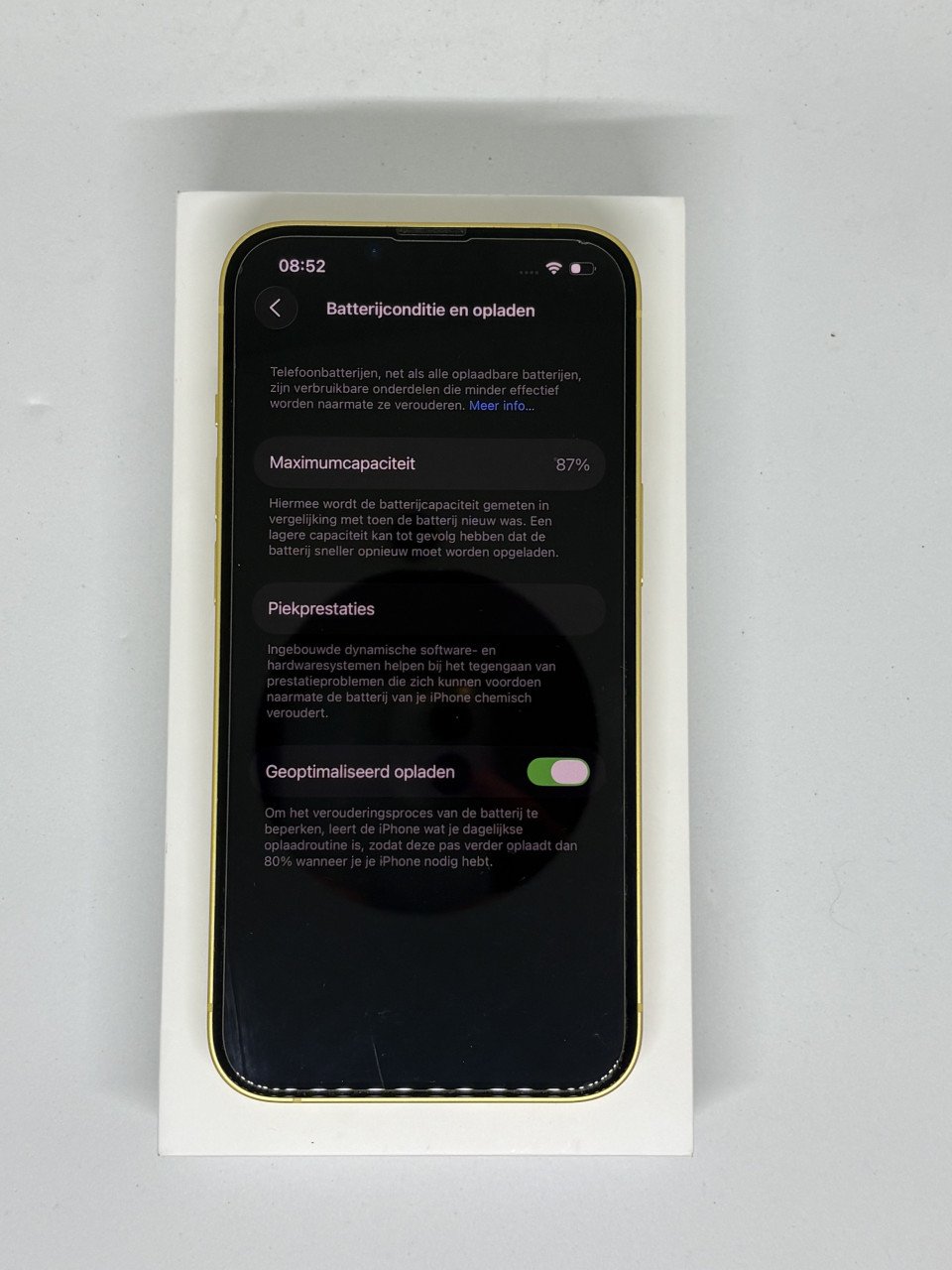 IPhone 14  geel  512GB