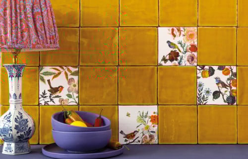 Hele mooie handvorm tegels 13x13