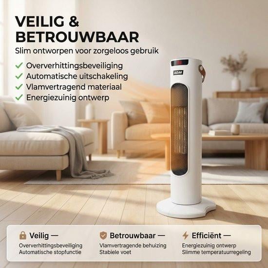 Fan heater cooling & heating in one