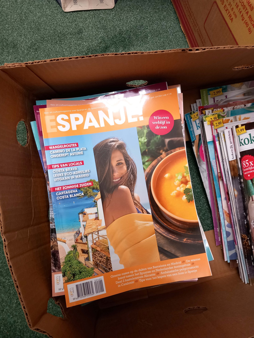 Spaanse leesboekjes en tijdschriften