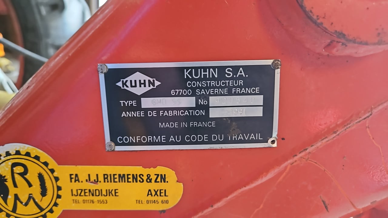Kuhn schijvenmaaier