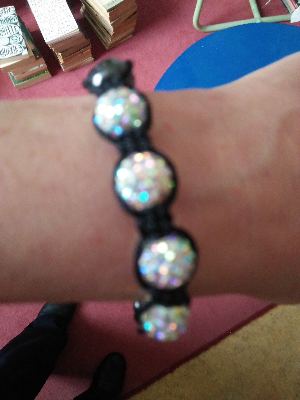 Armbandje glinsterend