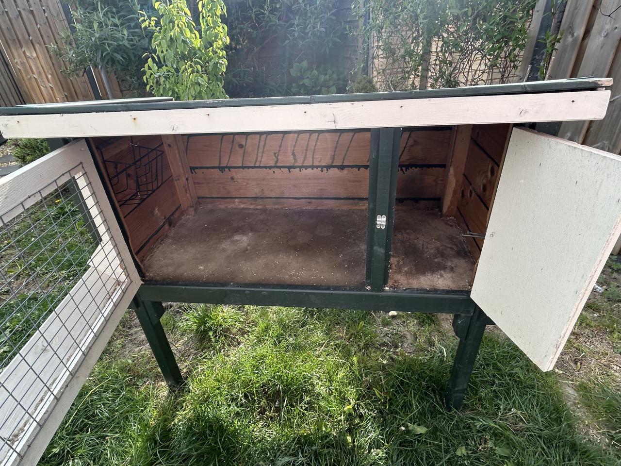 Mooi en stevig konijnenhok