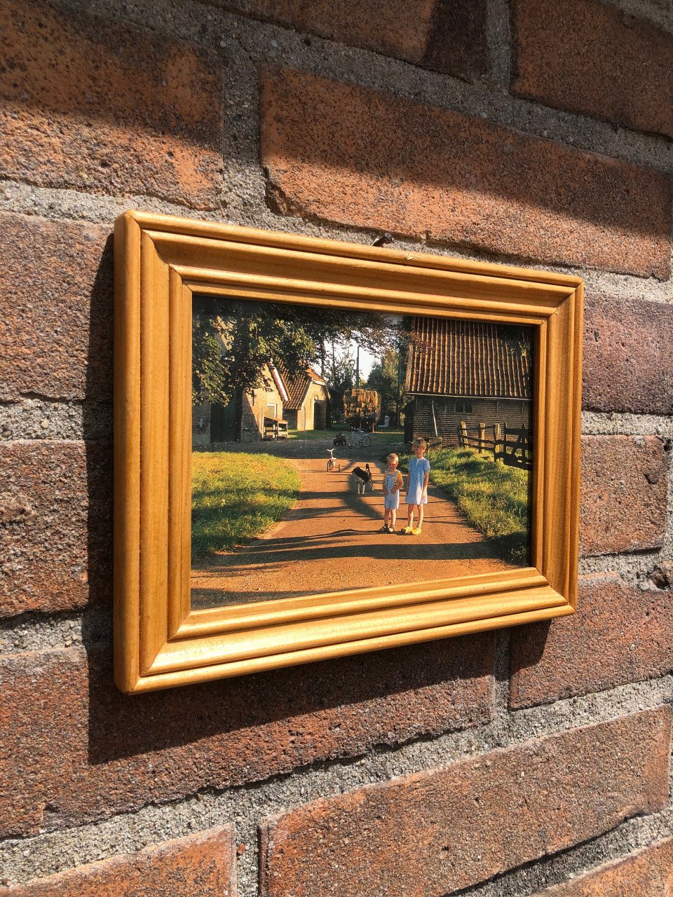 Lijstje met kinderen op de boerderij.